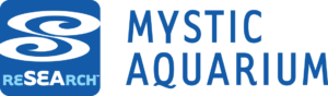 mystic-aquarium-logo with blue lettering